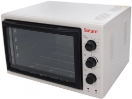Электрическая печь Saturn ST-EC3803 , 42 л, 1500 Вт, Белый 